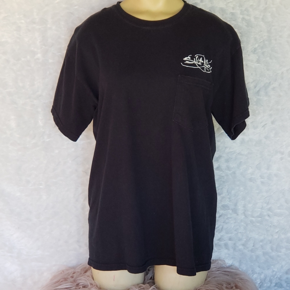 Black and White Salt Life T-shirt